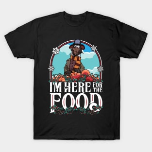 Muppet Christmas Carol Here For The Food T-Shirt